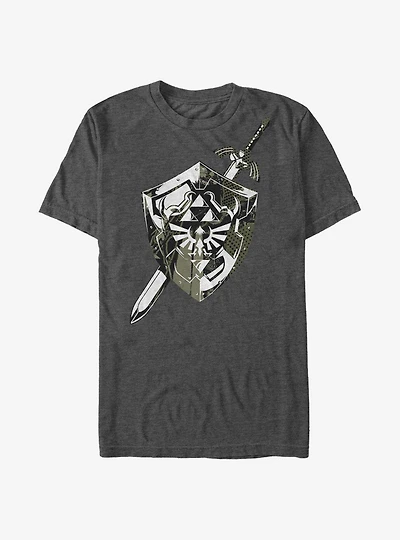 The Legend Of Zelda Shield Collage T-Shirt