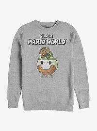 Super Mario Bowser Is King Crew Sweatshirt