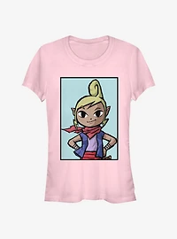 The Legend Of Zelda Tetra Face Girls T-Shirt