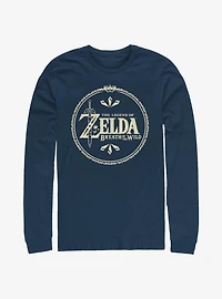 The Legend Of Zelda Wild Logo Long-Sleeve T-Shirt