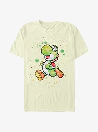 Super Mario Watercolor Yoshi T-Shirt
