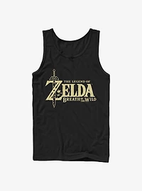The Legend Of Zelda Breath Wild Logo Tank
