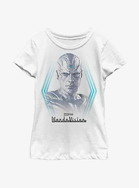 Marvel WandaVision Vision Online Youth Girls T-Shirt