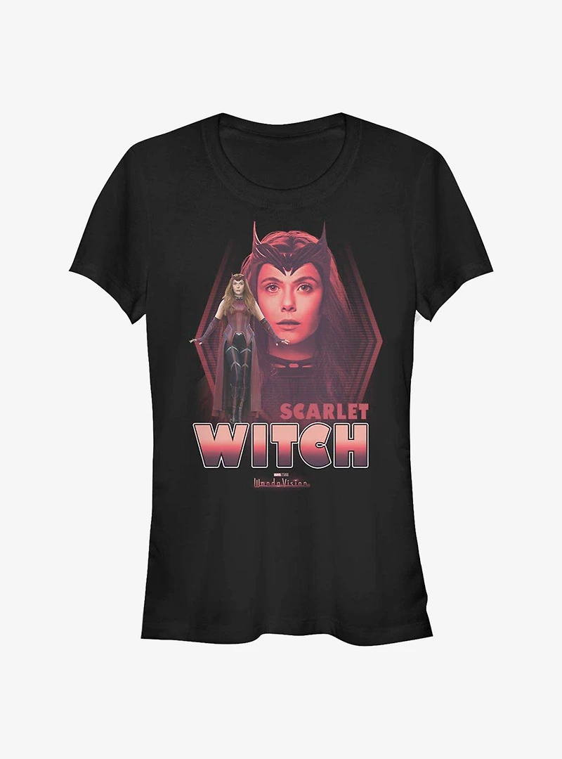 Marvel WandaVision Wanda The Scarlet Witch Girls T-Shirt