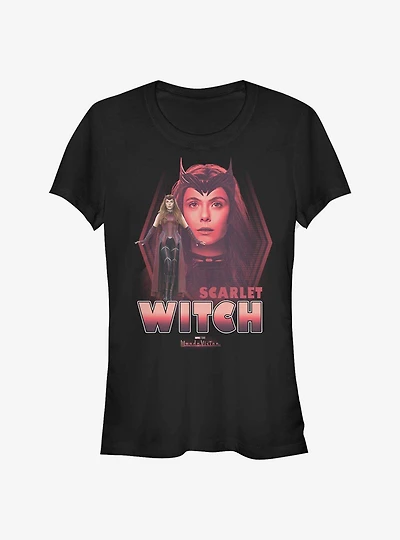 Marvel WandaVision Wanda The Scarlet Witch Girls T-Shirt