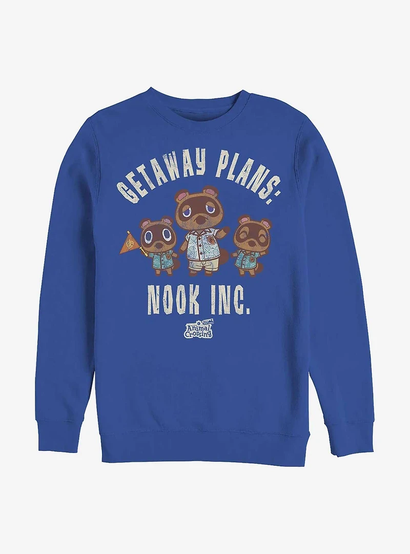 Animal Crossing Vacation Nook Crew Sweatshirt