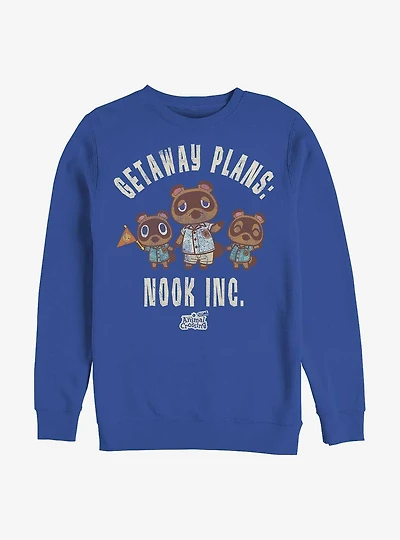 Animal Crossing Vacation Nook Crew Sweatshirt