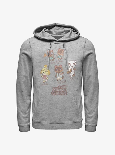Animal Crossing Character Textbook Hoodie