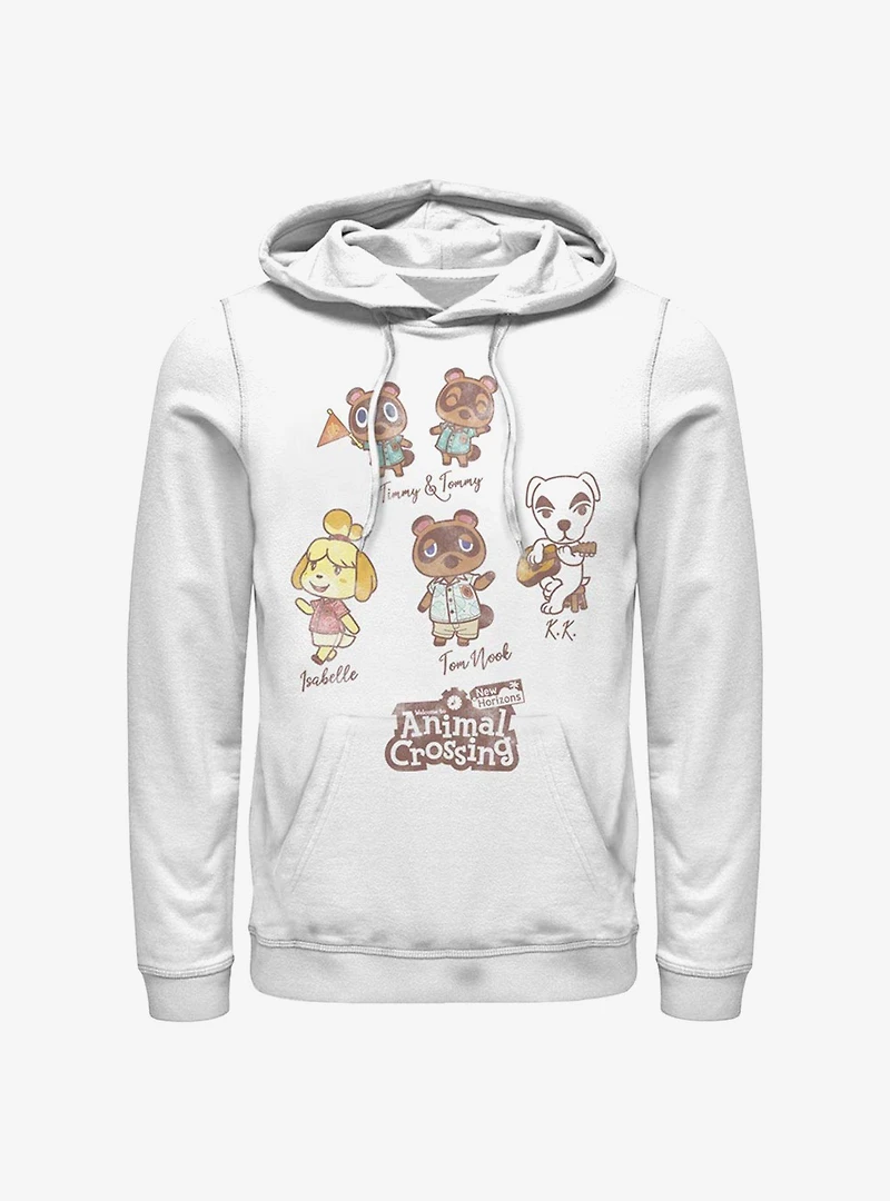 Animal Crossing Character Textbook Hoodie