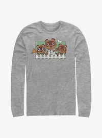 Animal Crossing Nook Family Long-Sleeve T-Shirt