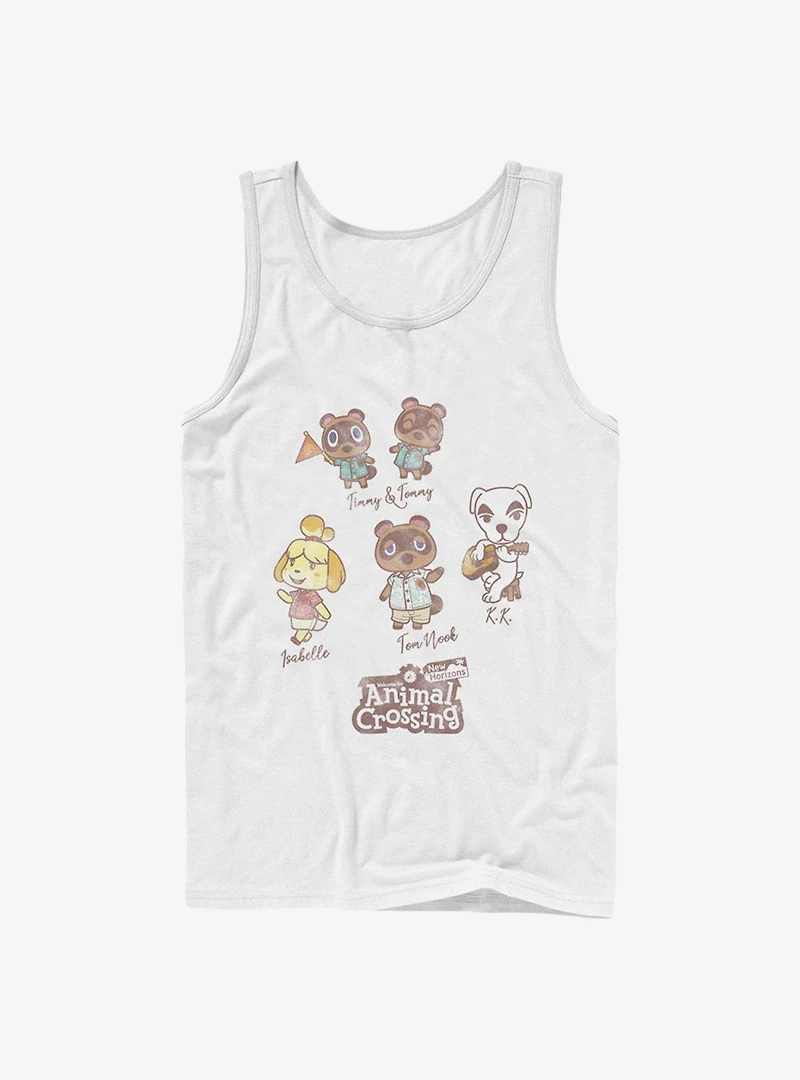 Animal Crossing Character Textbook Tank