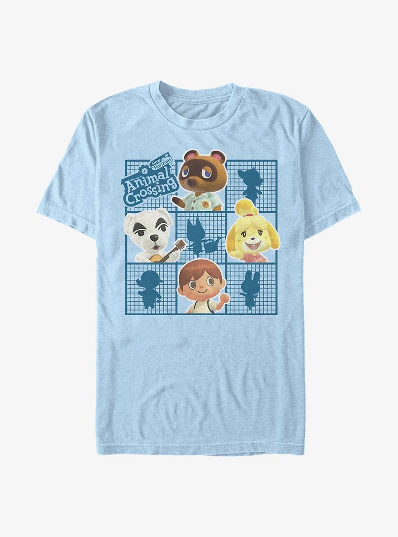 Animal Crossing Character Grid T-Shirt