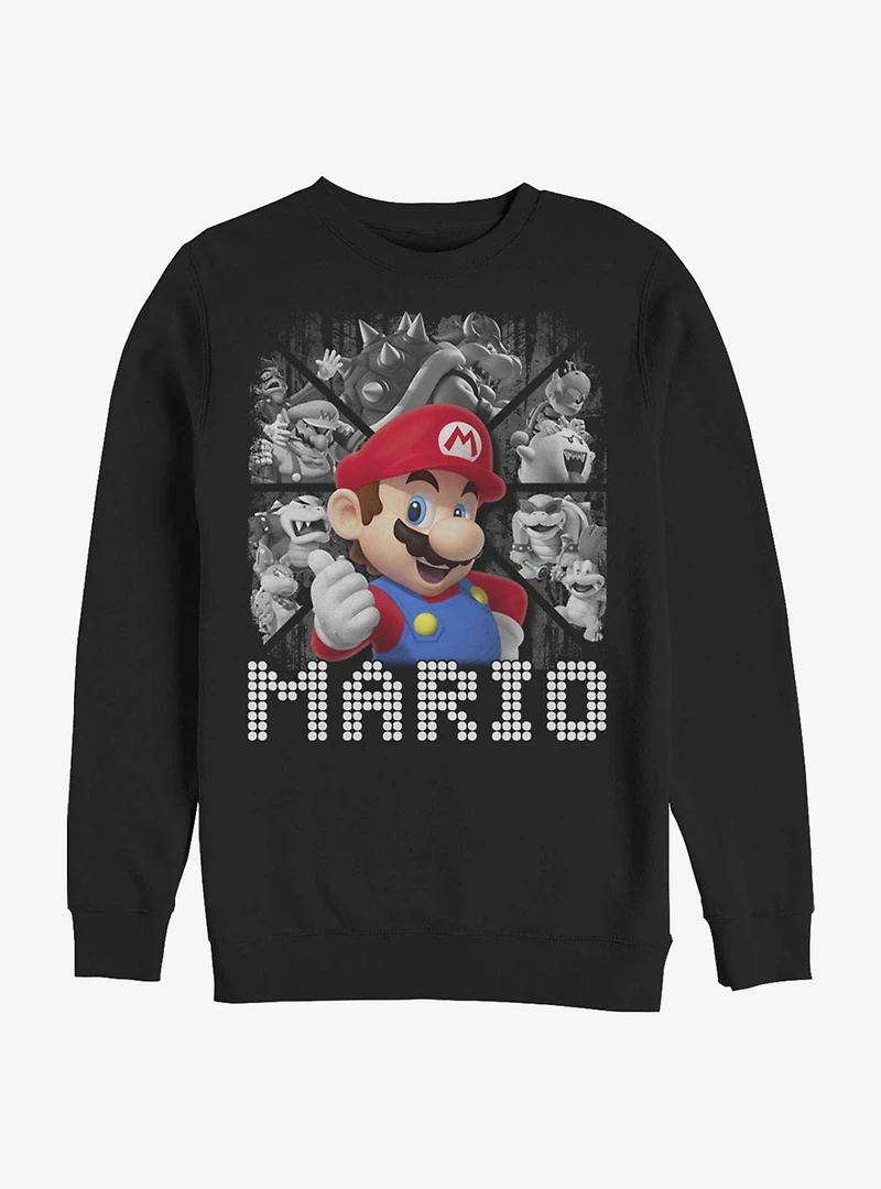 Super Mario Buddies Crew Sweatshirt
