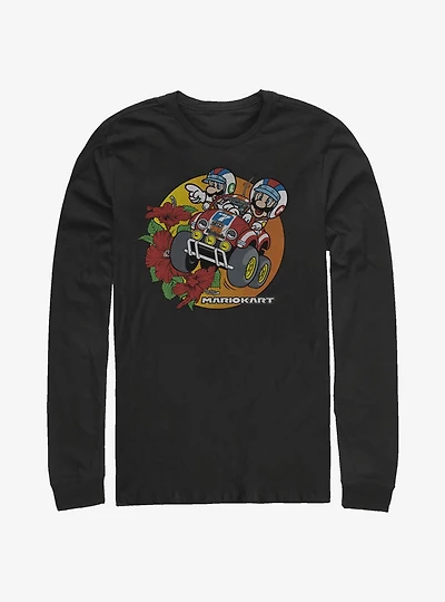 Super Mario Baja Buds Long-Sleeve T-Shirt