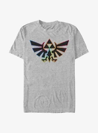 The Legend Of Zelda Tie Dye Outline T-Shirt