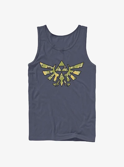 The Legend Of Zelda Camo Crest Tank