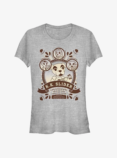 Animal Crossing K.K. Slider At The Roost Girls T-Shirt