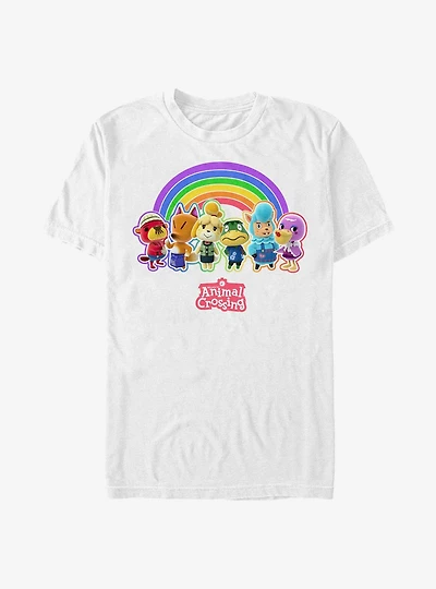 Animal Crossing Rainbow Lineup T-Shirt