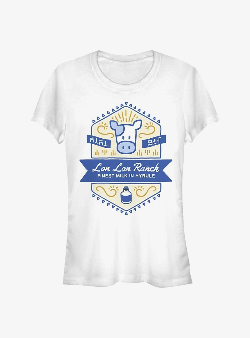 The Legend Of Zelda Lon Ranch Girls T-Shirt