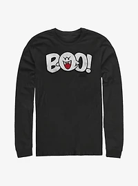 Nintendo Super Mario Boo Long-Sleeve T-Shirt