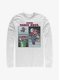 Nintendo Super Mario Freeze Frames Long-Sleeve T-Shirt