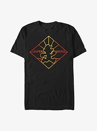 Nintendo Super Mario Lines T-Shirt