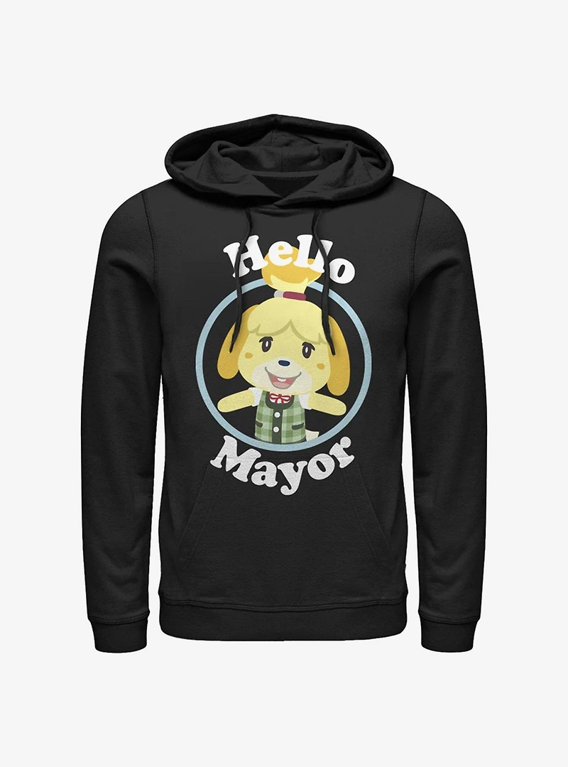 Nintendo Animal Crossing Hello Mayor Hoodie