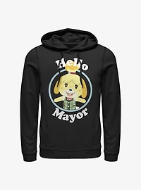Nintendo Animal Crossing Hello Mayor Hoodie