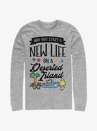Nintendo Animal Crossing Start Anew Long-Sleeve T-Shirt