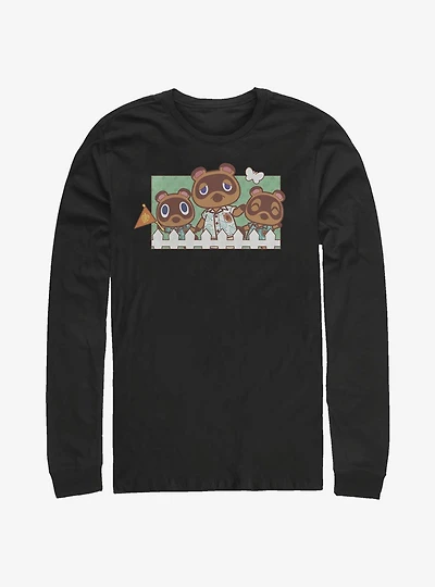 Nintendo Animal Crossing Nook Family Long-Sleeve T-Shirt
