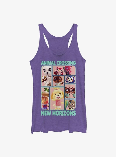 Nintendo Animal Crossing: New Horizons Box Up Womens Tank Top