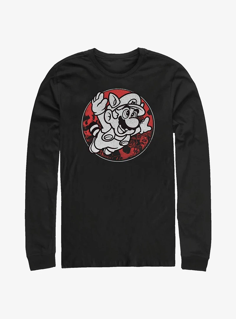 Nintendo Super Mario Vintage Fly Long-Sleeve T-Shirt