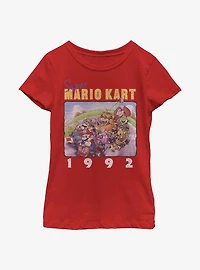 Nintendo Super Mario Mk Box Youth Girls T-Shirt