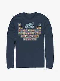 Nintendo Animal Crossing Periodically Long-Sleeve T-Shirt