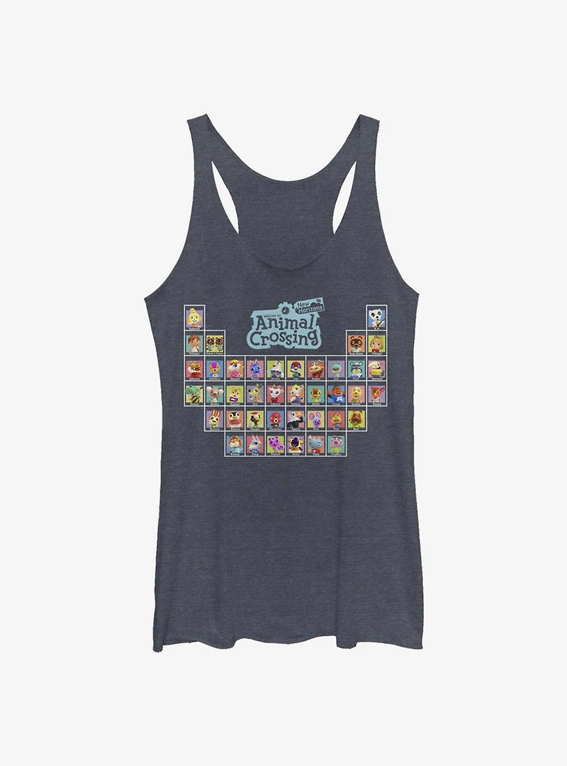 Nintendo Animal Crossing Periodically Womens Tank Top