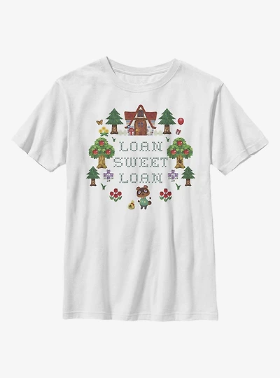 Nintendo Animal Crossing Sweet Loan Youth T-Shirt