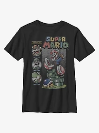 Nintendo Super Mario Comic Youth T-Shirt