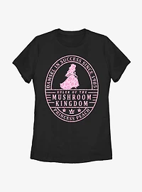 Nintendo Super Mario Successful Peach Womens T-Shirt