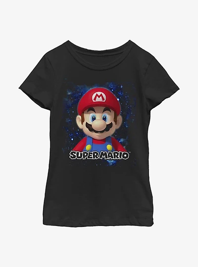Nintendo Super Mario Star Youth Girls T-Shirt