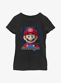 Nintendo Super Mario Star Youth Girls T-Shirt