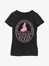 Nintendo Super Mario Successful Peach Youth Girls T-Shirt