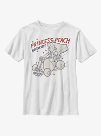 Nintendo Super Mario Peach Kart Youth T-Shirt