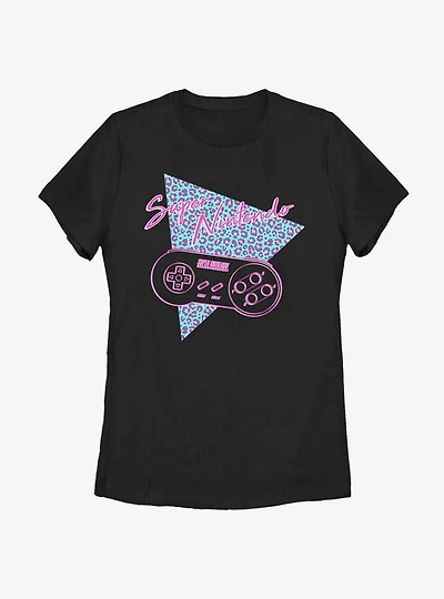 Nintendo Cheetah SNES Womens T-Shirt
