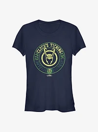 Marvel Loki Clock's Ticking Girls T-Shirt