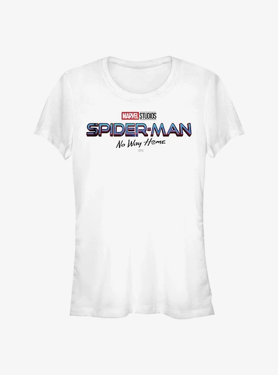 Marvel Spider-Man No Way Home Logo Girls T-Shirt