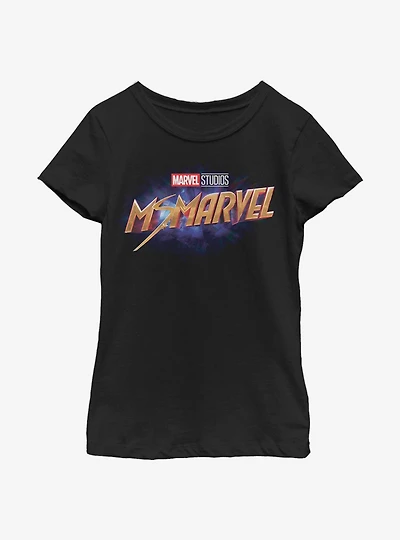 Marvel Ms. Logo Youth Girls T-Shirt