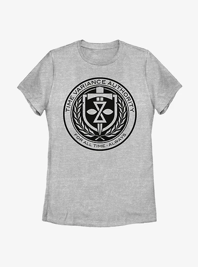 Marvel Loki Time Variance Authority Womens T-Shirt