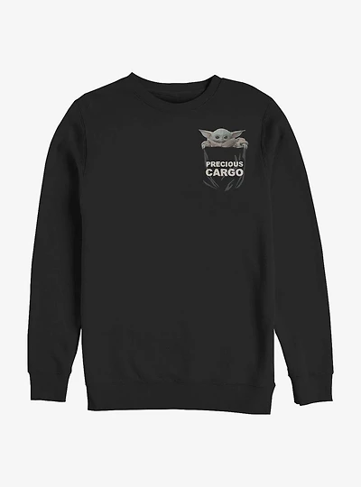 Star Wars The Mandalorian Child Baby Alien Crew Sweatshirt