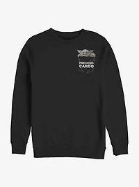 Star Wars The Mandalorian Child Baby Alien Crew Sweatshirt