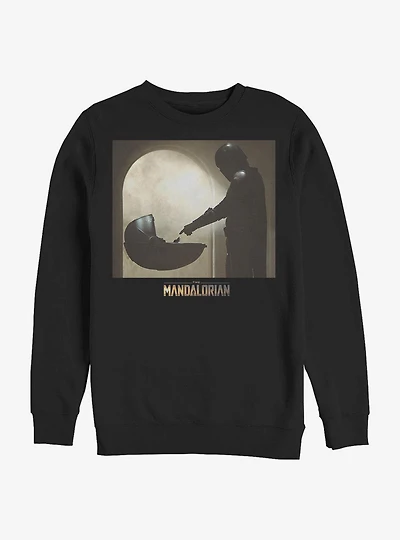 Star Wars The Mandalorian The Child Scene Crew Sweatshirt